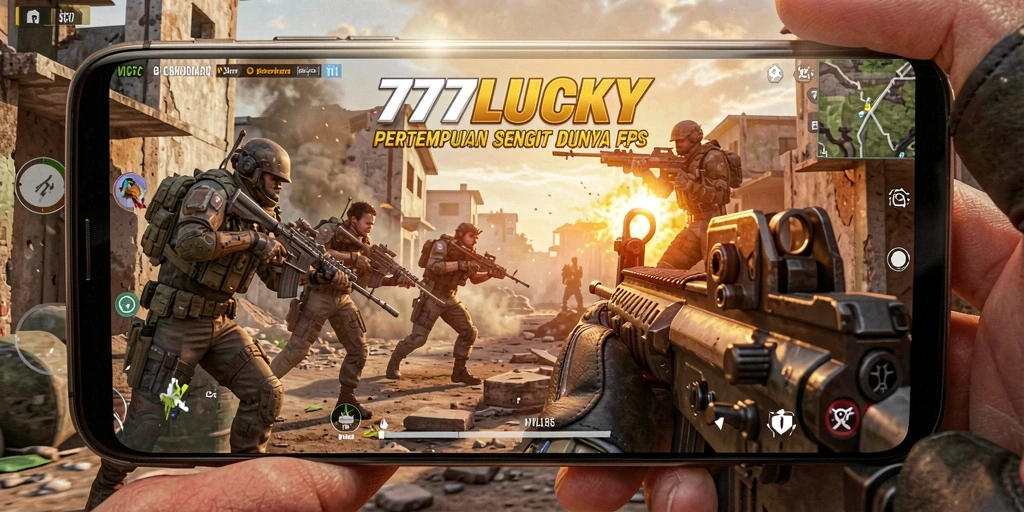 Tangkapan layar menampilkan aksi seru dalam permainan FPS.