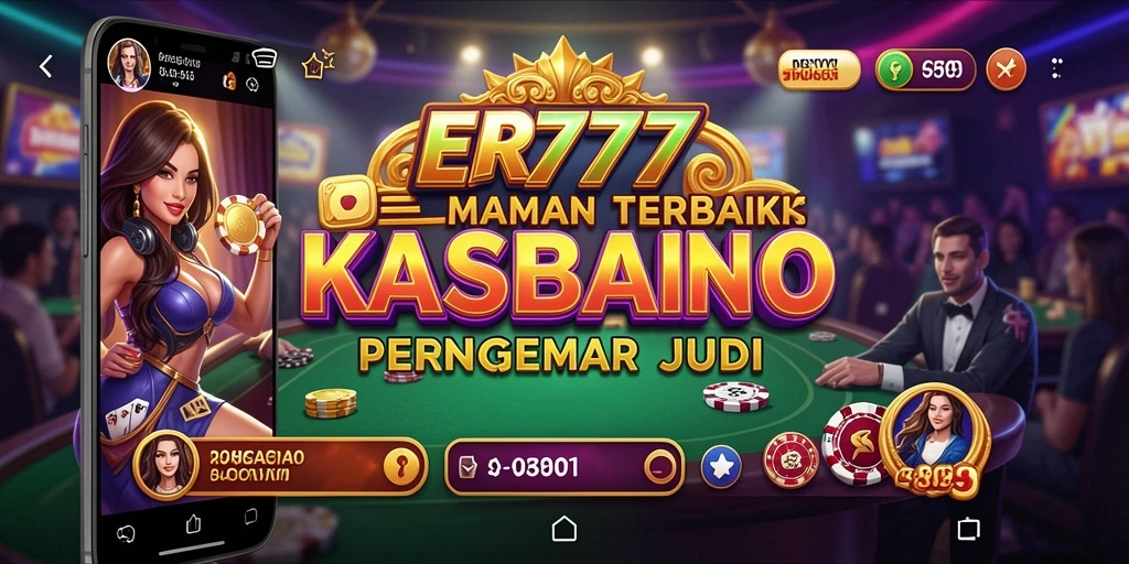 Gameplay seru dan mendebarkan di ER777, aplikasi kasino pilihan.