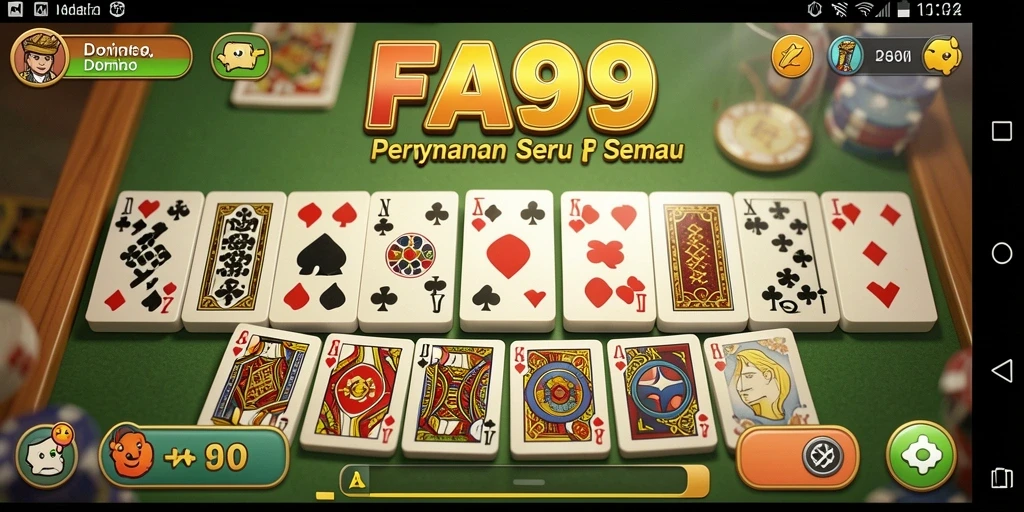 Tampilan gameplay seru di FA99 dengan berbagai mode permainan.