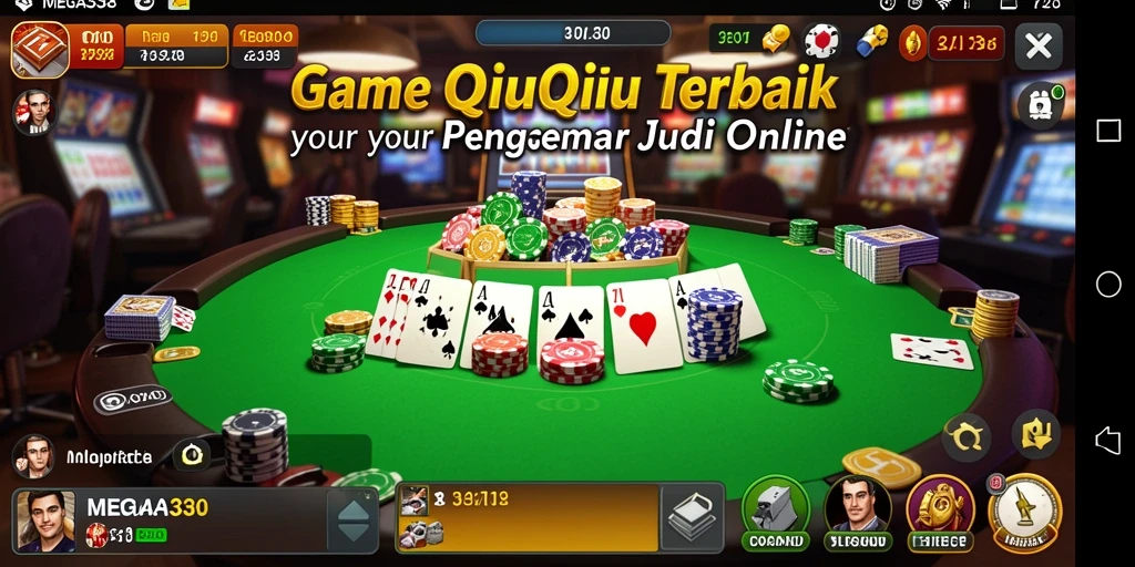 Screenshot gameplay QiuQiu yang seru di MEGA338.