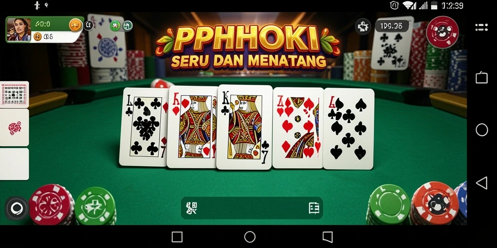 Tampilan gameplay PPHOKI yang menarik dan penuh warna.