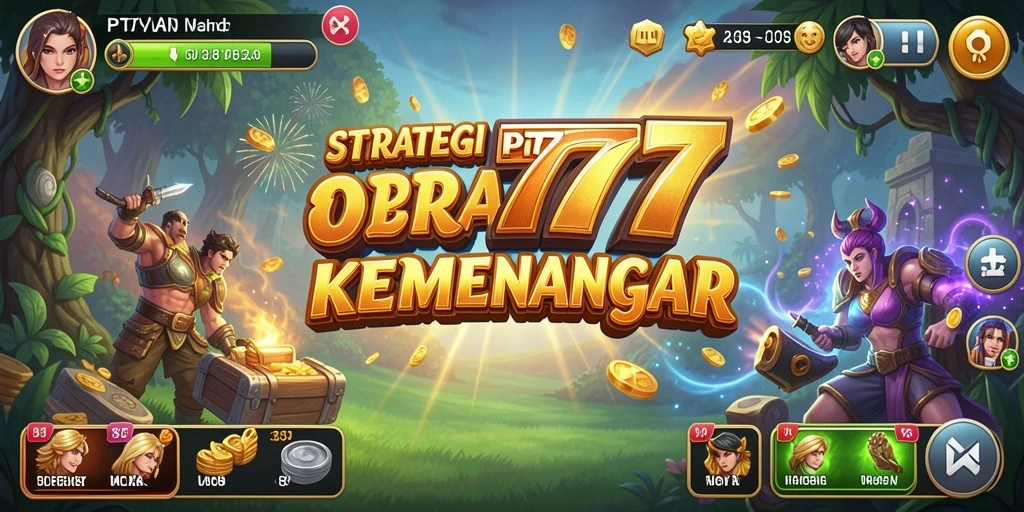 Tampilan menarik dari gameplay strategi PT777 yang mendebarkan.