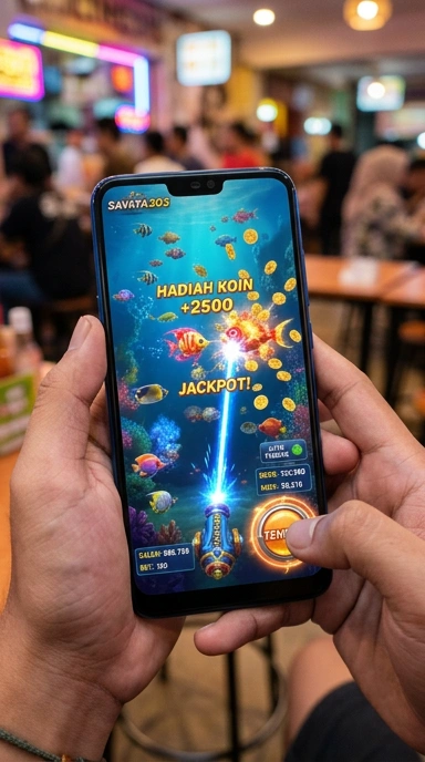 Screenshot fitur unggulan di aplikasi savaya303.